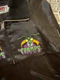 The Cramps Black Satin Bomber Jacket (Unisex)