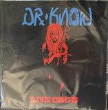 Dr Know - Wreckage in the Flesh Live At CBGB 1989 LP