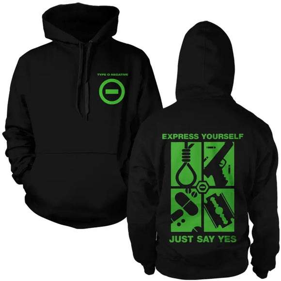 Type O Negative Just Say Yes Hoodie