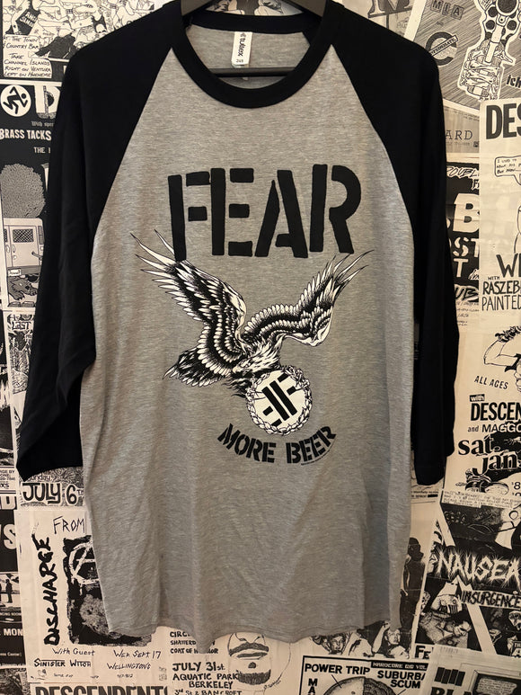 FEAR More Beer Raglan