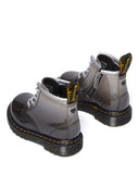 1460 Silver & Black Infant Boots