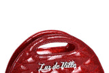 Red Rum Sparkle Half Moon Tiny Tote