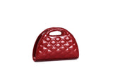 Red Rum Sparkle Half Moon Tiny Tote