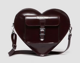 Vegan Heart Shaped Cherry Red Oxford Backpack By Dr. Martens