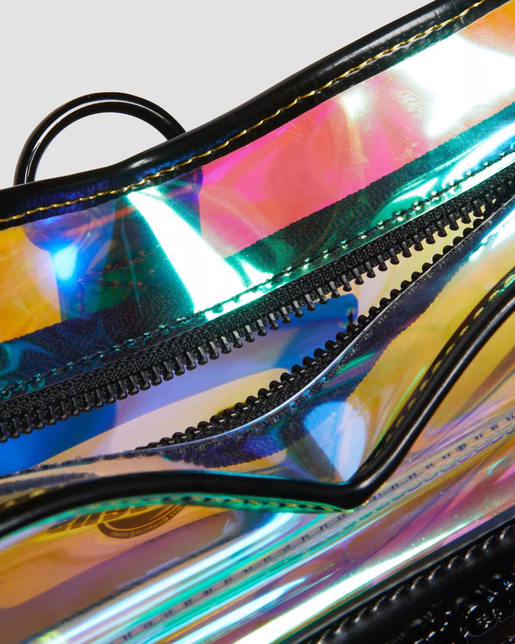 Heart Shaped Iridescent Clear Back Pack Dr. Martens DeadRockers