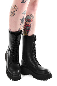 Ash Combat Boot