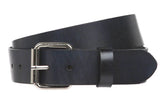 Classic Black Leather Belt