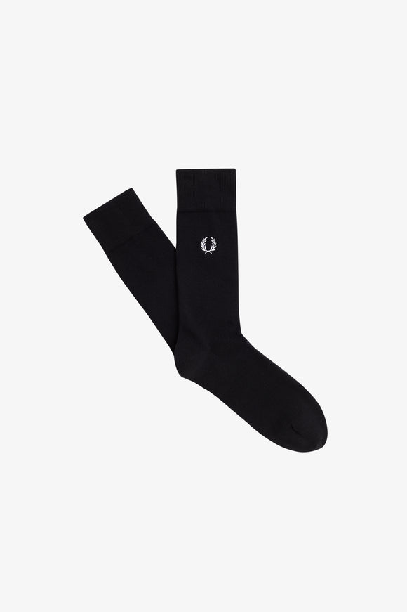 Classic Laurel Wreath Sock Black/Snow