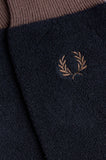 Fred Perry Towelling Sock Navy