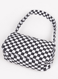 Pick It Up Checkered Handbag