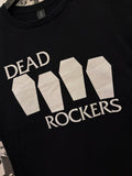 Dead Rockers Coffin Logo Girls Fitted Tee