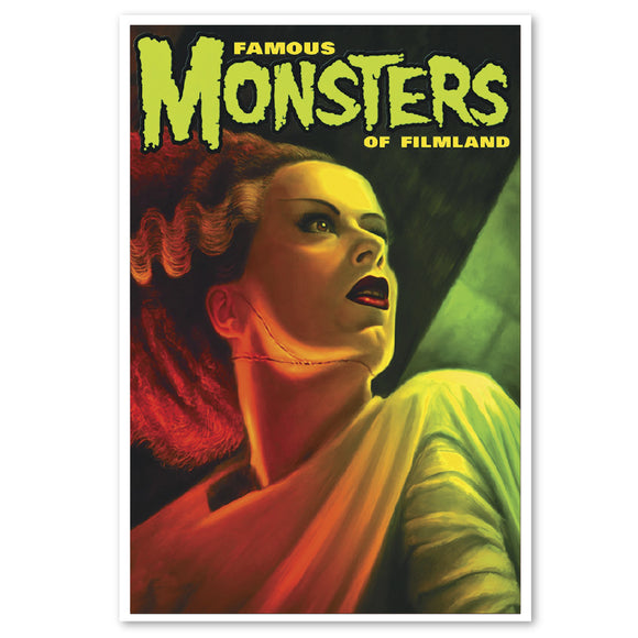 Famous Monsters Fine Art Print