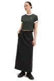 Fred Perry Green Cropped Ringer T-Shirt