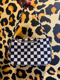 Pick It Up Checkered Handbag