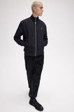 Fred Perry Black Padded Harrington Jacket