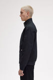 Fred Perry Black Padded Harrington Jacket