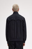 Fred Perry Black Padded Harrington Jacket