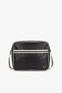 Fred Perry Classic Shoulder Bag Black / Ecru