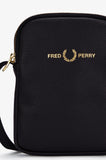 Fred Perry Tumbled Leather Side Bag