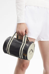 Fred Perry Classic Mini Barrel Bag Black