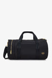 Fred Perry Textured Nylon Barrel Bag