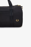 Fred Perry Textured Nylon Barrel Bag