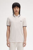 Fred Perry Polo Porridge Marl / Anchor Gray