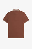 Fred Perry Polo Whisky Brown / Porridge Marl