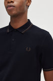 Fred Perry Polo Navy / Laurel Wreath Green / Carrington Brick