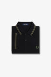 Fred Perry Polo Black / Laurel Wreath Green / Laurel Wreath Green