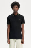 Fred Perry Polo Black / Laurel Wreath Green / Laurel Wreath Green