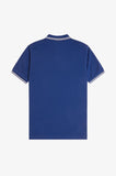 Fred Perry Polo Shaded Cobalt / Snow White / Light Smoke