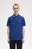 Fred Perry Polo Shaded Cobalt / Snow White / Light Smoke