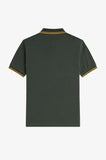 Fred Perry Polo Court Green / Honeycomb