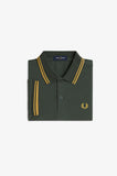 Fred Perry Polo Court Green / Honeycomb