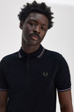 Fred Perry Polo Navy / Ultra Violet / Green