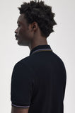 Fred Perry Polo Navy / Ultra Violet / Green