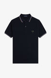 Fred Perry Polo Navy / Ultra Violet / Green