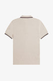 Fred Perry Polo Porridge Marl / Carrington Brick / Anchor Grey