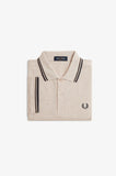 Fred Perry Polo Porridge Marl / Carrington Brick / Anchor Grey