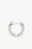 Fred Perry Silver Laurel Wreath Earrings