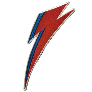 Jumbo David Bowie Glitter Bolt Back Patch