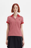Fred Perry Amy Winehouse Gingham Print Polo Shirt