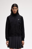 Fred Perry Amy Winehouse Satin Zip Jacket