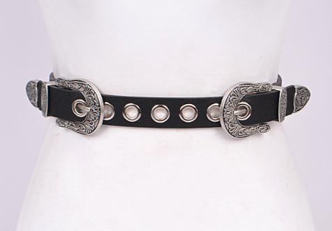 Double Trouble Eyelet Belt