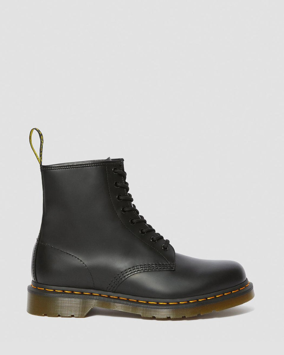 1460 Black Smooth Dr. Marten 8 Eye Boots – DeadRockers