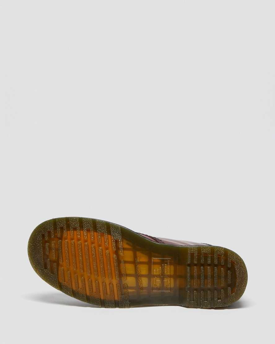 Dr martens rosse lucide sales