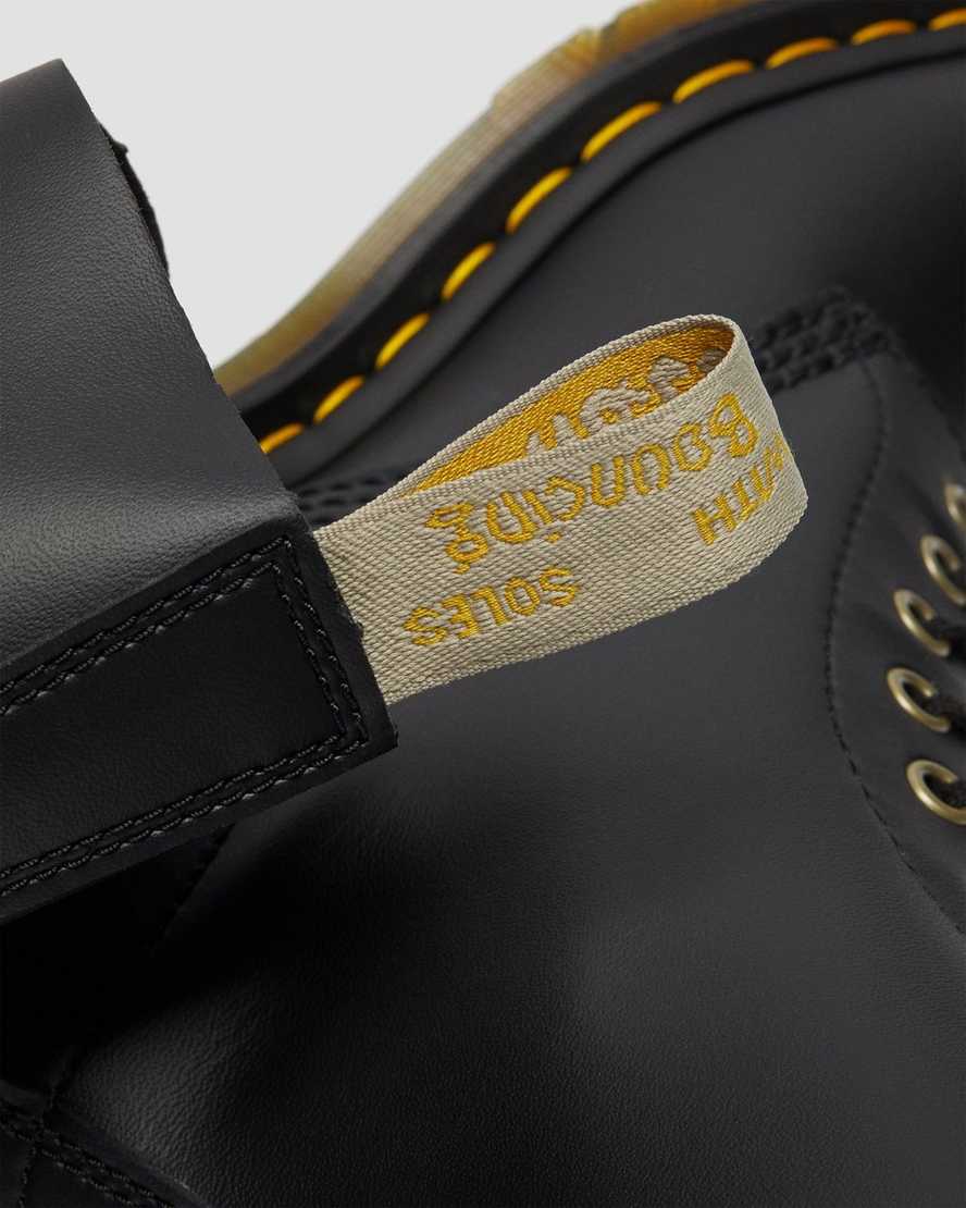 1490 Vegan Black Felix Rub Off Boots DeadRockers