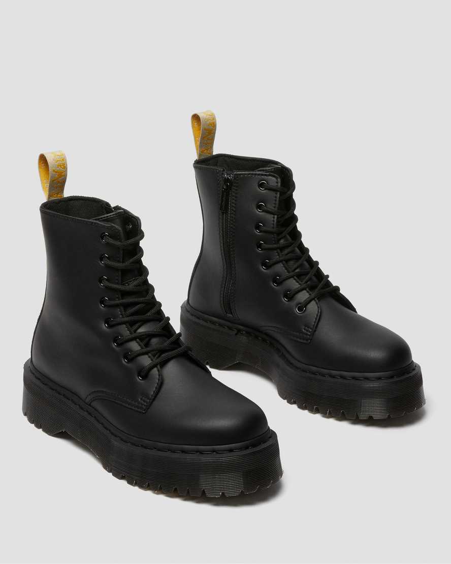 Vegan Jadon II Mono Platform Boots DeadRockers