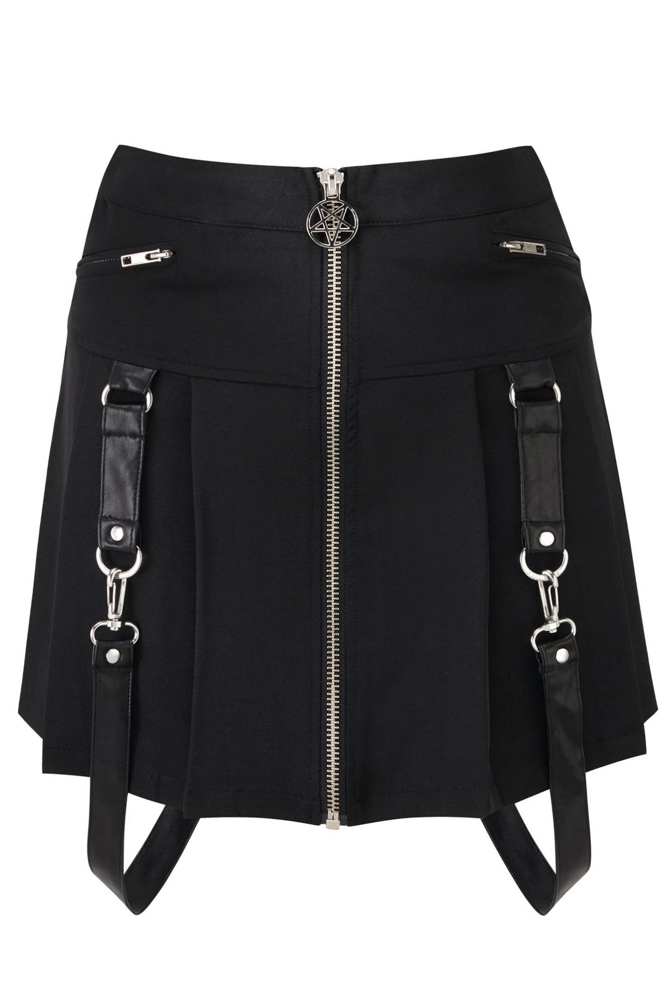 Blaire B*tch Black Mini Skirt – DeadRockers
